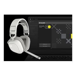 Corsair | Gaming Headset | HS80 MAX | Bluetooth | Built-in microphone | Wireless | White | Bluetooth | Over-Ear | Wireless