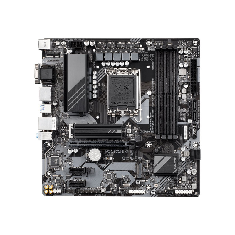 Gigabyte | B760M DS3H 1.0 M/B | Processor family Intel | Processor socket LGA1700 | DDR5 | Memory slots 4 | Supported hard disk 