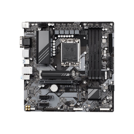 Gigabyte | B760M DS3H 1.0 M/B | Processor family Intel | Processor socket LGA1700 | DDR5 | Memory slots 4 | Supported hard disk 