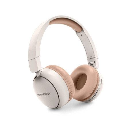 Energy Sistem | Wireless Headphones with FM radio | Radio Color | Bluetooth | Over-Ear | Microphone | Wireless | Cream