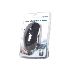 Gembird | Silent Optical Mouse | MUSW-4BSC-01 | Wireless | USB-C | Black