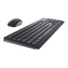 Dell Keyboard and Mouse | KM3322W | Keyboard and Mouse Set | Wireless | Batteries included | Ukrainian | Black | Wireless connec