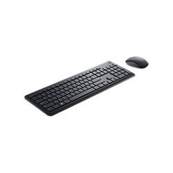 Dell Keyboard and Mouse | KM3322W | Keyboard and Mouse Set | Wireless | Batteries included | Ukrainian | Black | Wireless connec