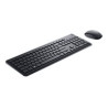 Dell Keyboard and Mouse | KM3322W | Keyboard and Mouse Set | Wireless | Batteries included | Ukrainian | Black | Wireless connec