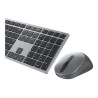 Dell Premier Multi-Device Keyboard and Mouse | KM7321W | Keyboard and Mouse Set | Wireless | Ukrainian | Titanium Gray | 2.4 GHz