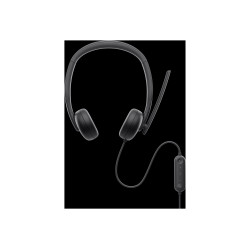 Dell | Headset | WH3024 | Built-in microphone | USB-C, USB-A | Black