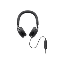 Dell | Pro Wired On-Ear Headset | WH5024 | Built-in microphone | USB Type-A | Black | ANC