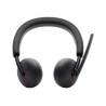 Dell | On-Ear Headset | WL3024 | Built-in microphone | Wireless | Black