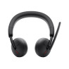 Dell | On-Ear Headset | WL3024 | Built-in microphone | Wireless | Black