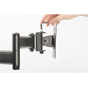 Digitus | Desk Mount | DA-90349 | Adjustable Height, Rotate, Tilt | Black
