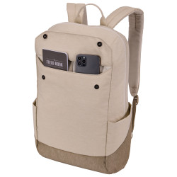 Thule | Lithos | Backpack 20L | Fits up to size 16 " | Laptop backpack | Pelican Gray/Faded Khaki