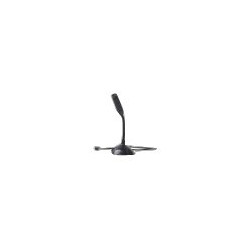 Gembird | Desktop microphone | MIC-D-02 | 3.5 mm | 3.5 mm audio plug | Black