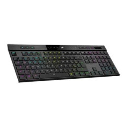 Corsair Keyboard | K100 AIR | Mechanical Gaming Keyboard | Wireless/Wired | Nordic | Bluetooth | Black | USB Type-A | CHERRY MX 