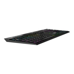 Corsair Keyboard | K100 AIR | Mechanical Gaming Keyboard | Wireless/Wired | Nordic | Bluetooth | Black | USB Type-A | CHERRY MX 