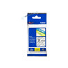 Brother | TZe-121 Laminated Tape | Black on Clear | TZe | 8 m | 9 cm