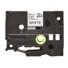 Brother | TZe-FX251 Flexible ID Laminated Tape | Black on White | TZe | 8 m | 2.4 cm