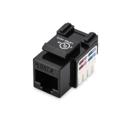 Digitus | Class E CAT 6 Keystone Jack | DN-93601 | Unshielded RJ45 to LSA | Cable installation via LSA strips, color coded accor