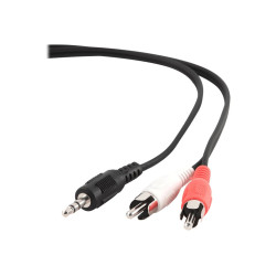 Cablexpert | 2.5m, 3.5mm/2xRCA, M/M | 3.5mm | 2 x RCA