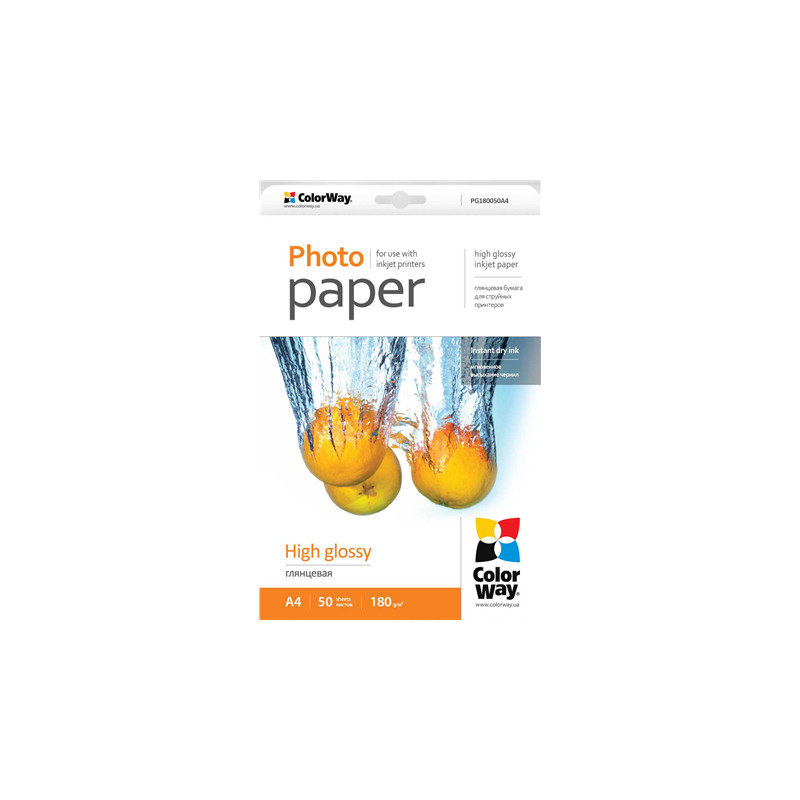 180 g/m | A4 | A4 | High Glossy Photo Paper
