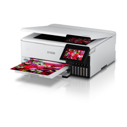 Epson Wireless Photo Printer | EcoTank L8160 | Inkjet | Colour | Inkjet Multifunctional Printer | A4 | Wi-Fi | Grey