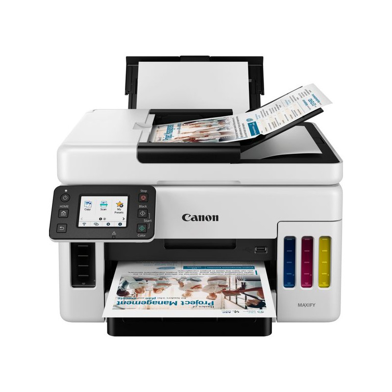 Canon MAXIFY GX6050 | Inkjet | Colour | Colour Inkjet Multifunction Printer | A4 | Wi-Fi | Grey/Black