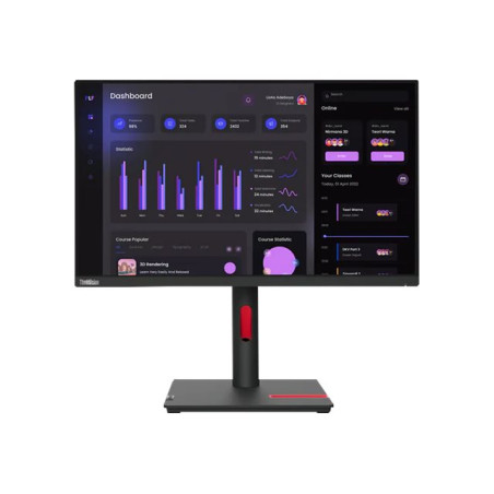 Lenovo | ThinkVision | T24i-30 | 23.8 " | IPS | FHD | 16:9 | 60 Hz | 4 ms | 1920 x 1080 | 250 cd/m | HDMI ports quantity 1 | Bla