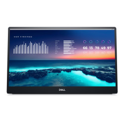Dell | Portable Monitor | P1424H | 14 " | LCD | FHD | 16:9 | N/A Hz | 6 ms | 1920 x 1080 | 300 cd/m | Silver