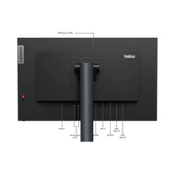 Lenovo | ThinkVision | P24q-30 | 23.8 " | IPS | 16:9 | 60 Hz | 4 ms | 2560 x 1440 pixels | 300 cd/m | HDMI ports quantity 1x HDM