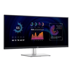 Dell | Ultrawide Curved Monitor | P3424WE | 34 " | IPS | WQHD | 21:9 | 60 Hz | 5 ms | 3440 x 1440 | 300 cd/m | HDMI ports quanti
