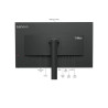 Lenovo | ThinkVision | T32p-30 | 31.5 " | IPS | 16:9 | 60 Hz | 4 ms | 3840 x 2160 pixels | 350 cd/m | HDMI ports quantity 1 | Bl