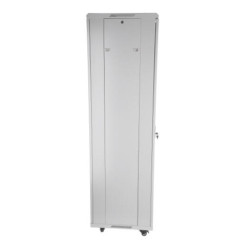 SOMI Networks | 37U, 19 Freestanding Cabinet | 37U-60/80NAC | Gray | Max Load 800kg Removable and Lockable Side Panels Glass Doo