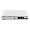 Cloud Router Switch | CSS610-8P-2S+IN | No Wi-Fi | 10/100/1000 Mbit/s | Ethernet LAN (RJ-45) ports 8 | Mesh Support No | MU-MiMO