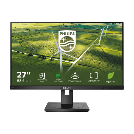 Philips | 272B1G/00 | 27 " | IPS | 16:9 | 75 Hz | 4 ms | 1920 x 1080 pixels | 250 cd/m | HDMI ports quantity 1 | Black