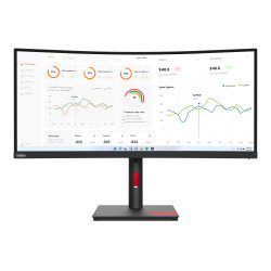 Lenovo | ThinkVision | T34w-30 | 34 " | VA | 21:9 | 60 Hz | 4 ms | 3440 x 1440 | 350 cd/m | HDMI ports quantity 1 | Black | Warr