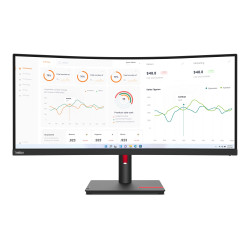 Lenovo | ThinkVision | T34w-30 | 34 " | VA | 21:9 | 60 Hz | 4 ms | 3440 x 1440 | 350 cd/m | HDMI ports quantity 1 | Black | Warr