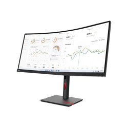 Lenovo | ThinkVision | T34w-30 | 34 " | VA | 21:9 | 60 Hz | 4 ms | 3440 x 1440 | 350 cd/m | HDMI ports quantity 1 | Black | Warr