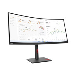 Lenovo | ThinkVision | T34w-30 | 34 " | VA | 21:9 | 60 Hz | 4 ms | 3440 x 1440 | 350 cd/m | HDMI ports quantity 1 | Black | Warr