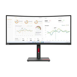 Lenovo | ThinkVision | T34w-30 | 34 " | VA | 21:9 | 60 Hz | 4 ms | 3440 x 1440 | 350 cd/m | HDMI ports quantity 1 | Black | Warr