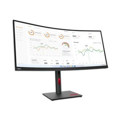 Lenovo | ThinkVision | T34w-30 | 34 " | VA | 21:9 | 60 Hz | 4 ms | 3440 x 1440 | 350 cd/m | HDMI ports quantity 1 | Black | Warr