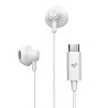 Energy Sistem Wired Earphones | EasyPods Type C | Built-in microphone | USB-C | Snow