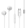Energy Sistem Wired Earphones | EasyPods Type C | Built-in microphone | USB-C | Snow