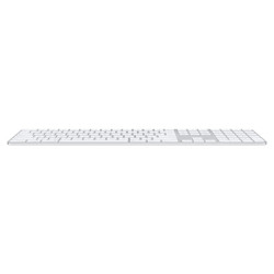 Apple Magic Keyboard with Touch ID and Numeric Keypad | Keyboard | Wireless | Cyrillic | White