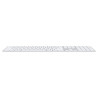 Apple Magic Keyboard with Touch ID and Numeric Keypad | Keyboard | Wireless | Cyrillic | White