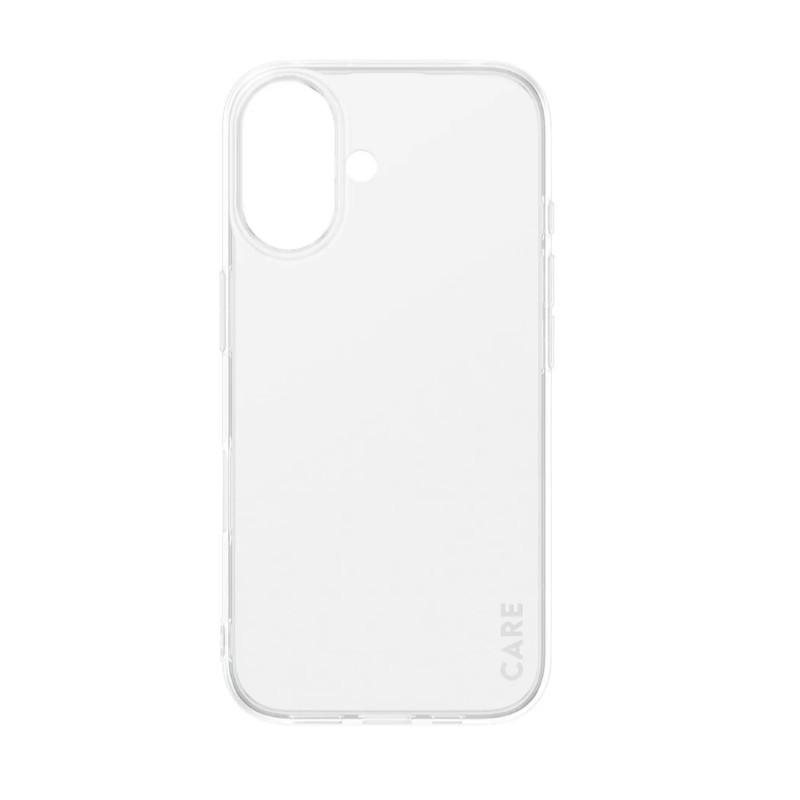 CARE Fashionable Case | Back cover | Apple | iPhone 16 | Recycled plastic | Transparent | X-Ray Soft Basic