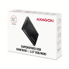 AXAGON Screwless aluminum USB 3.2 Gen 1 - SATA 6G external box for 2.5" SSD/HDD | EE25-A6M