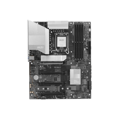 MSI PRO B860-P | Processor family Intel | Processor socket LGA1851 | DDR5 | Supported hard disk drive interfaces SATA, M.2 | Num