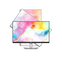 Dell S2722QC | 27 " | IPS | UHD | 16:9 | 60 Hz | 4 ms | 3840 x 2160 pixels | 350 cd/m | HDMI ports quantity 2 | White | Warranty