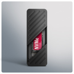 AXAGON USB-C 20Gbps - M.2 NVMe SSD ARMORED Box | EEM2-20G