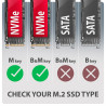 AXAGON USB-C 20Gbps - M.2 NVMe SSD ARMORED Box | EEM2-20G