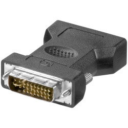 Logilink | DVI-I male Dual-Link (24+5 pin) VGA female HD (15-pin) | Black | DVI -I | VGA